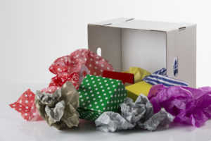 Le papier de soie Imprimé