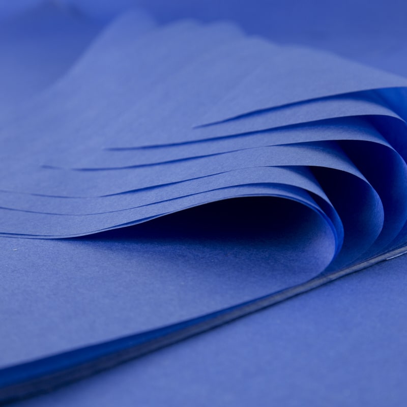 Feuille Papier de Soie - Qualité Premium - Bleu Marine