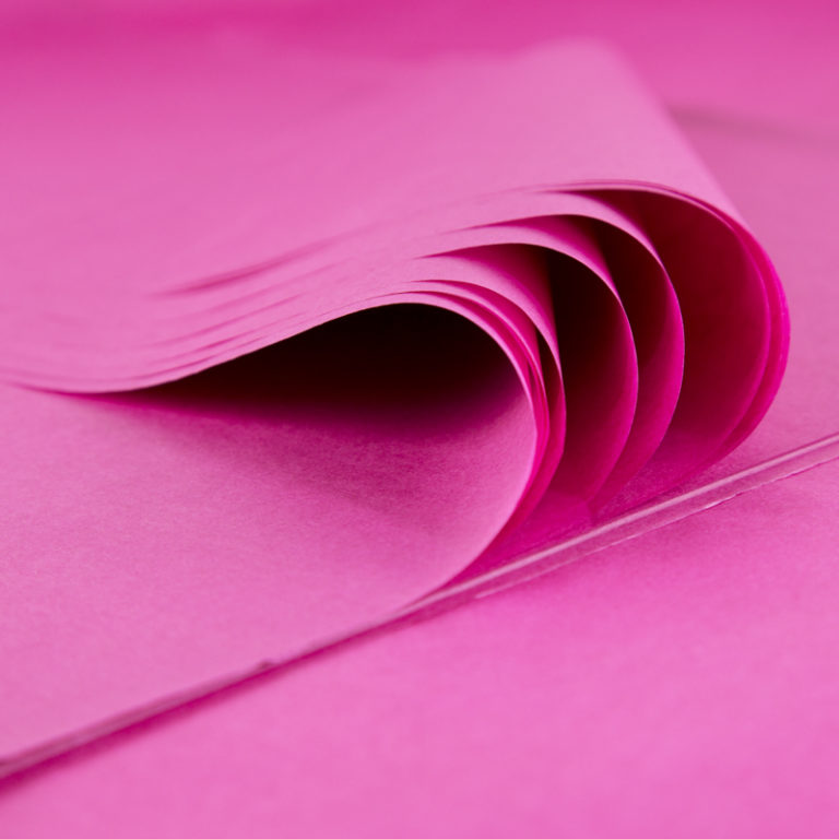 Papier De Soie Rouge 50x75cm 17g/m² - Lot 50 Feuilles - Emballage Et Loisirs Créatifs