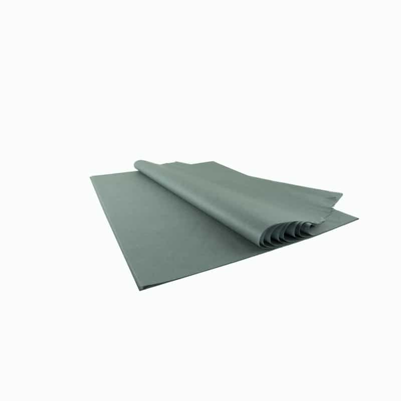 Papier De Soie Gris Espace Profond - Pack De 250 Feuilles - Dimensions 50x75 Cm - Grammage 17-20 G/m² - Pour Emballage Et Déco