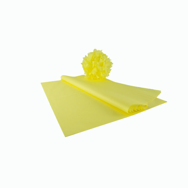 Papier De Soie Jaune Canari (Pack 100) 50x75 Cm - Leroy Merlin