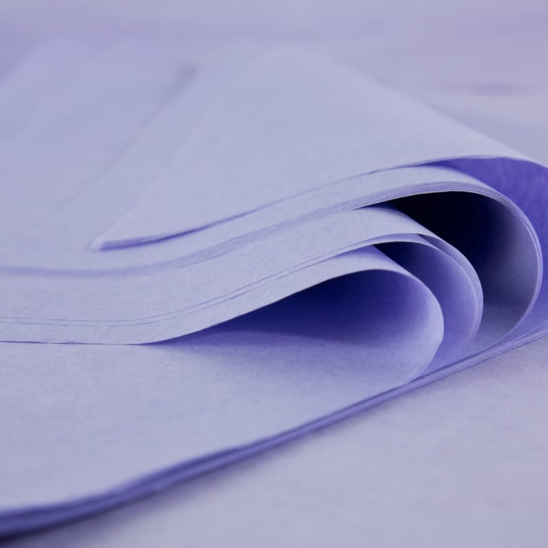 Feuille Papier de Soie - Qualité Premium - Mauve