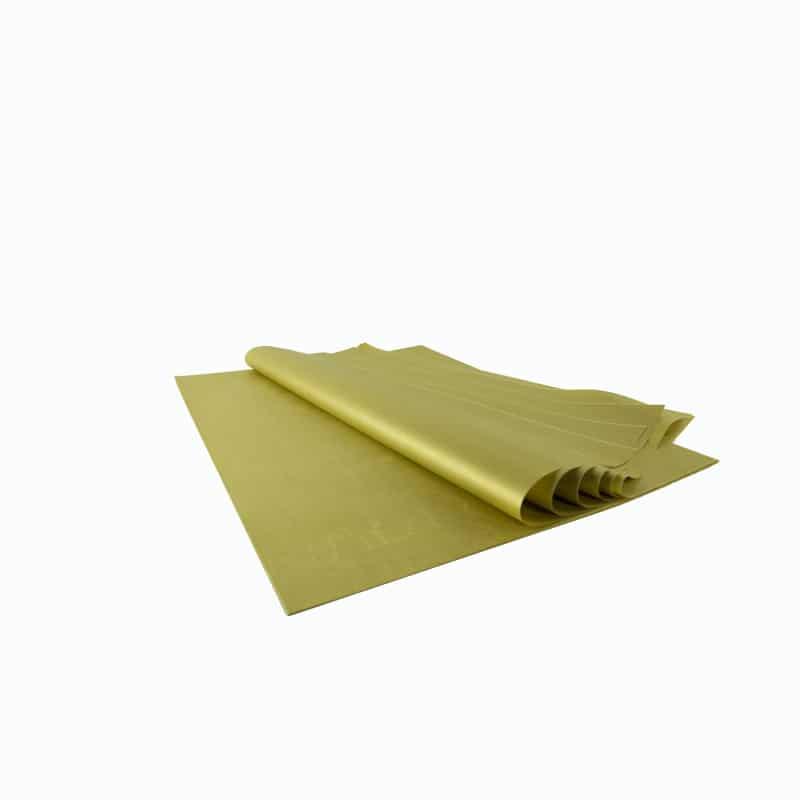 OTMVicor Lot de 50 feuilles de papier de soie doré métallisé 35,6 x 50,8 cm  pour mariage, anniversaire, fête, Saint Valentin