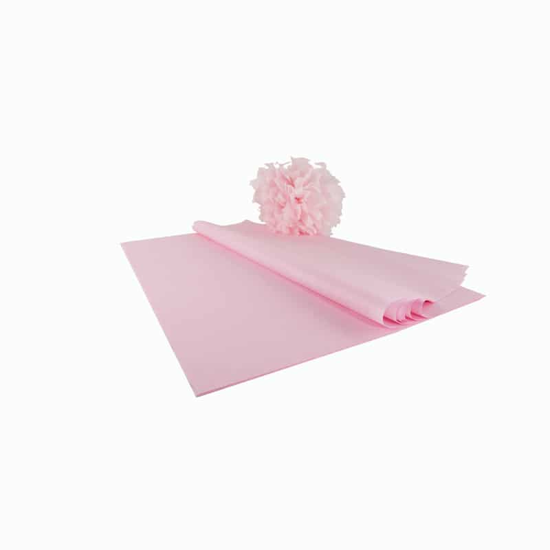 Papier de Soie - Rose Bonbon - 500 mm x 5 m CANSON