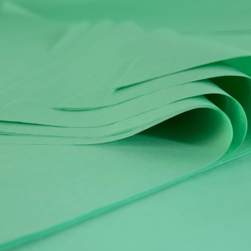 Feuille Papier de Soie - Qualité Premium - Vert d'Eau