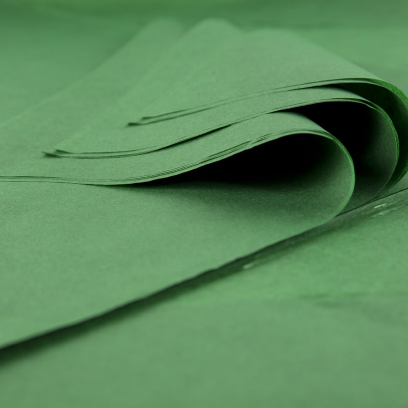 Feuilles de Papier de soie couleur : Vert amande n°74