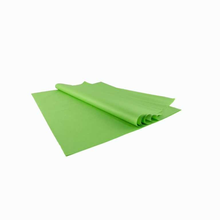 Papier de Soie Vert Jade en feuilles - Qualité Premium - Le Papier de Soie