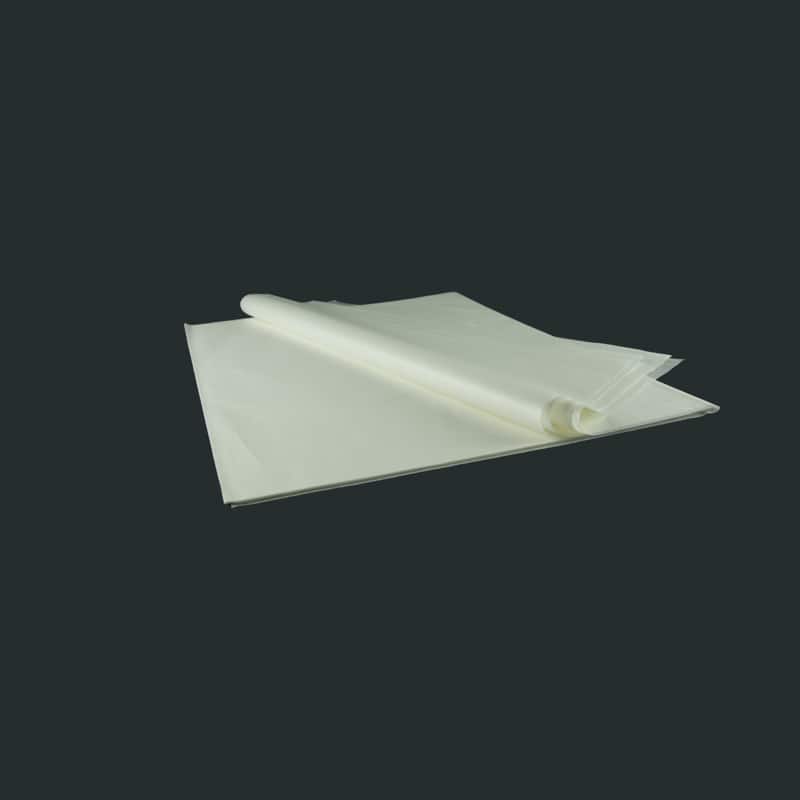 200 feuilles de papier de soie Blanc nacre format 37 cm x 50 cm 