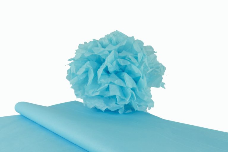 Fleurs Pompons En Papier De Soie - VBS Hobby