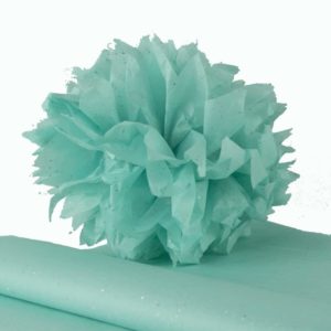 1 pièce Pompons en papier de soie décoratif,Pompons en papier de soie de  couleur aléatoire simple pour la fête, Mode en ligne