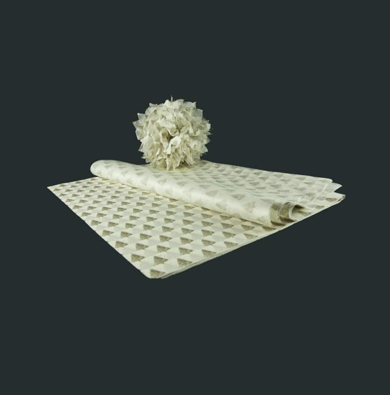 Feuille De Papier De Soie Blanc - France