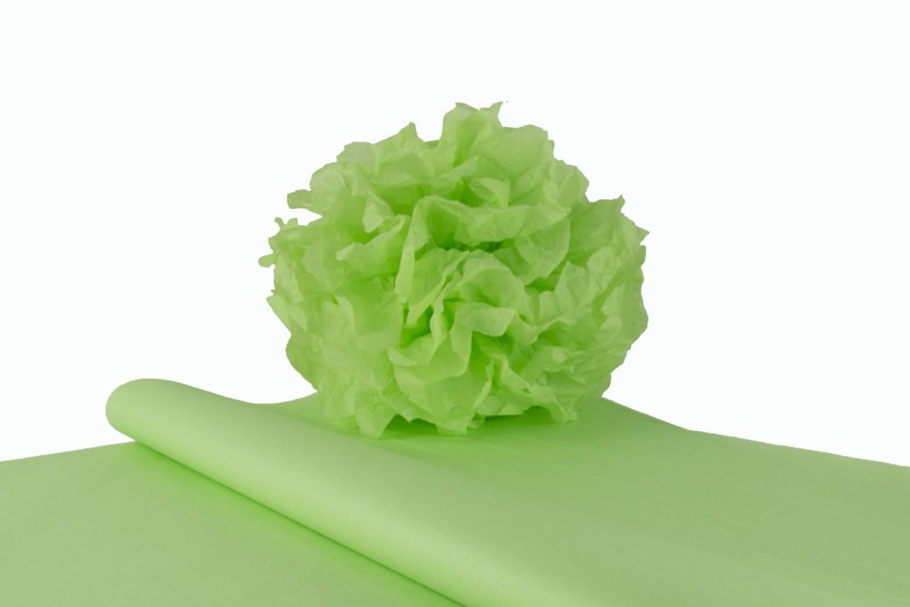 Avoseta Lot De 16 Pompons En Papier De Soie Vert Tailles