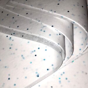 Feuille Papier de Soie Imprimé - Gemstones Blue Topaz